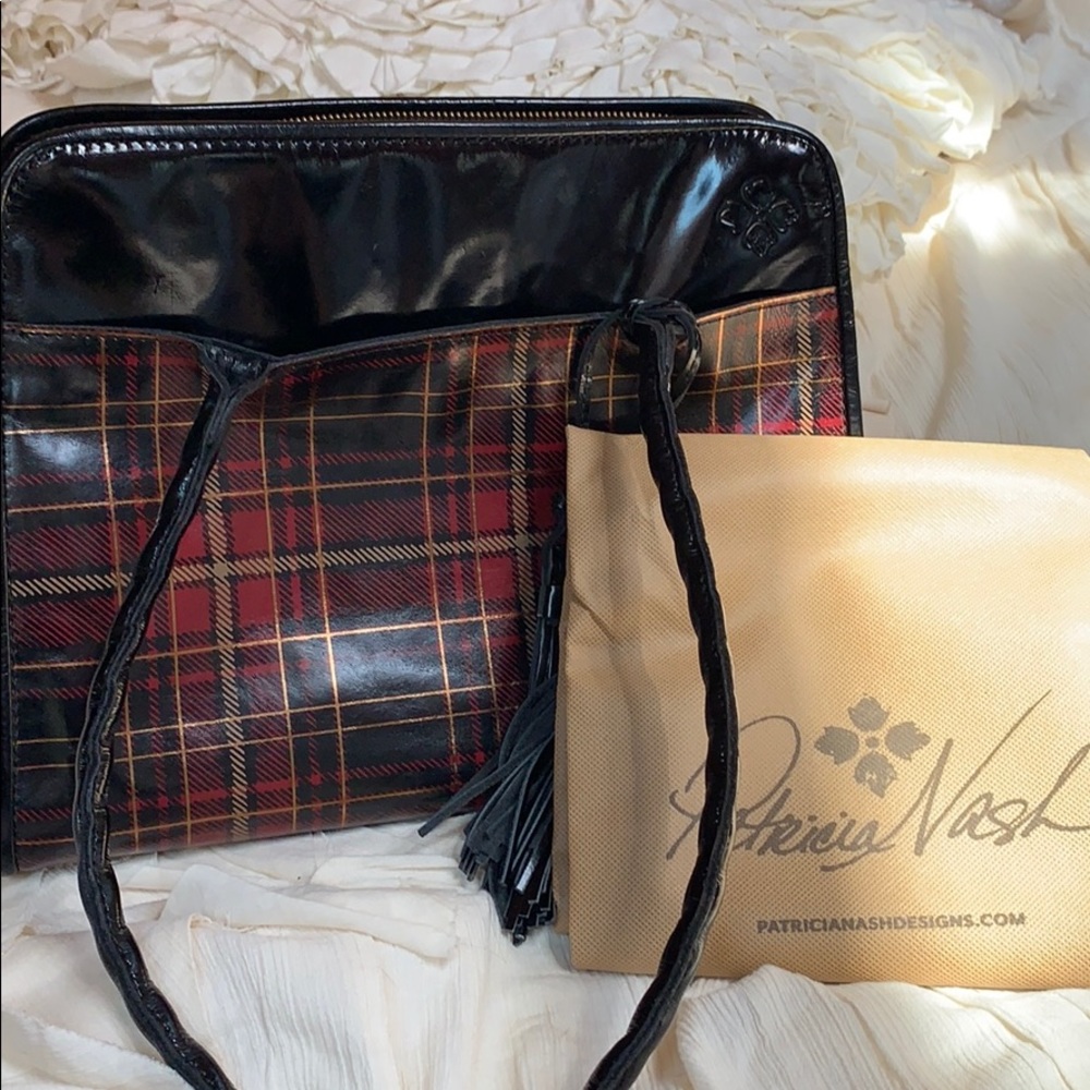 COPY - Patricia Nash Tartan Plaid Paris Purse